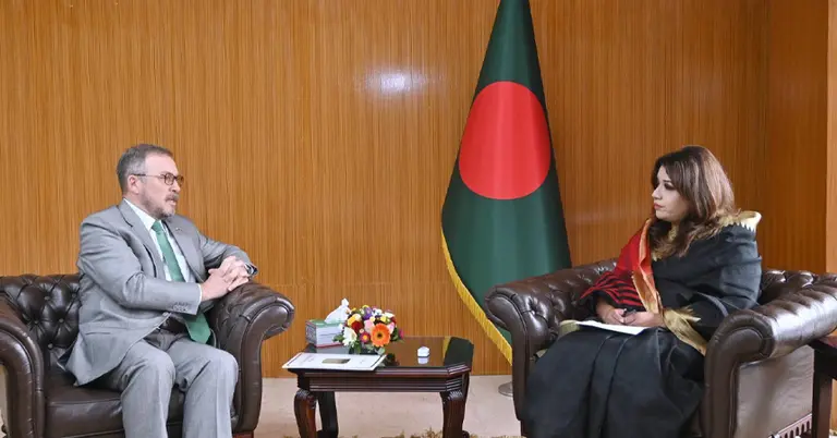 পররাষ্ট্র প্রতিমন্ত্রীর সঙ্গে রাশিয়ার রাষ্ট্রদূতের সাক্ষাৎ